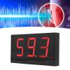 Wall-Mounted Decibel Meter, 30–130 dB, USB, Large LCD Display view 4