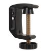 C-Clamp Base for Stand Mounting, Aluminum Desk Clamp Set with 1/4" and 3/8" Threaded Holes view 2