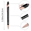 STREADVE 150 Personalized Green Ballpoint Pens with Engraving view 2