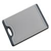 Kesper Cutting Board, PP/TPE Plastic, 36.5 x 24.5 x 0.85 cm, Gray/Black | 30884 view 1