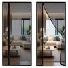 Magnetic Screen Door 125 x 245 cm, Black view 1