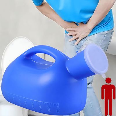 HAILM Reusable Male Urinal Bottle, 2,000 mL/66 oz