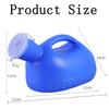 HAILM Reusable Male Urinal Bottle, 2,000 mL/66 oz view 2