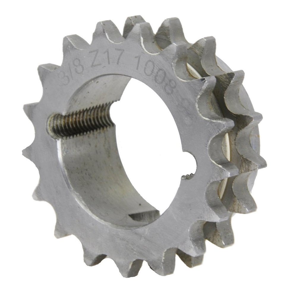 Sprocket for Taper-Lock Bushings, Duplex Type 08 B (1/2 in x 5/16 in), 15 Teeth