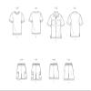 Simplicity SS9960AA Men's Knit T-Shirt, Shirt and Shorts Pattern, Sizes 34–42 view 3