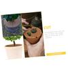 SEWOART Coconut Fiber Tree Ring Mulch Mat for Plant Protection view 4