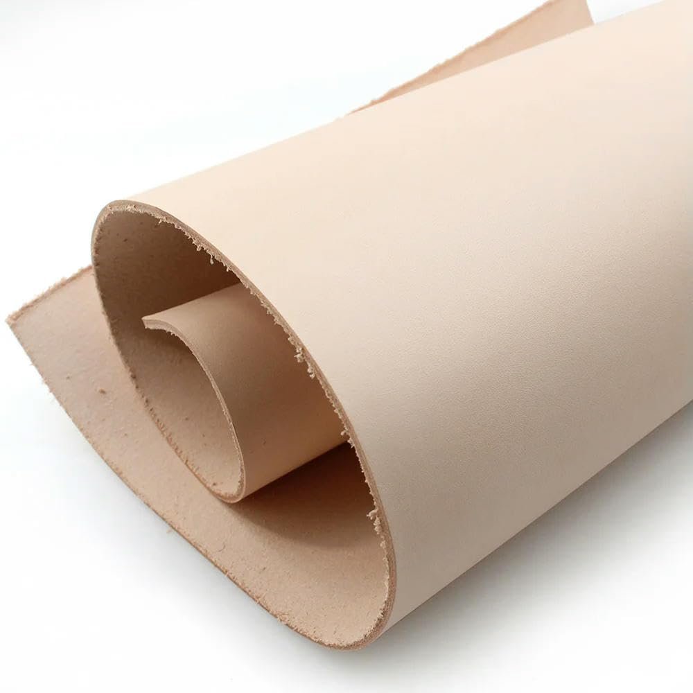 XDMING Tanned Genuine Full-Grain Cowhide Leather for DIY Wallet Making