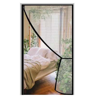 Magnetic Screen Door, 140 x 180 cm, Black