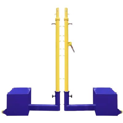 MENUBWPP Portable Adjustable Volleyball/Badminton Net, 5–7.9 ft (Style 3)
