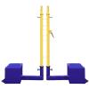 MENUBWPP Portable Adjustable Volleyball/Badminton Net, 5–7.9 ft (Style 3) view 1