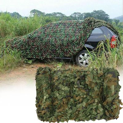 ZYXWLC Bundeswehr Camouflage Net, 8.5 x 8 m, 3D Leaf Design
