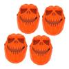 UPKOCH Halloween Plastic Pumpkin Skull Mask, Scary Mask for Adults view 1