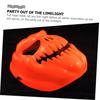 UPKOCH Halloween Plastic Pumpkin Skull Mask, Scary Mask for Adults view 3