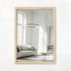 CLAMARO Vision Wall Mirror 45 x 165 cm, Sonoma Oak Frame, 300+ Sizes, Real Glass, Vertical or Horizontal Mounting, Handmade in Germany view 1