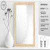 CLAMARO Vision Wall Mirror 45 x 165 cm, Sonoma Oak Frame, 300+ Sizes, Real Glass, Vertical or Horizontal Mounting, Handmade in Germany view 3
