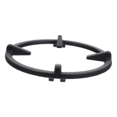 Mikinona Cast Iron Gas Stove Support for Woks and Cookware, Black