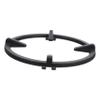 Mikinona Cast Iron Gas Stove Support for Woks and Cookware, Black view 1