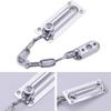 1-Piece Stainless Steel Door Security Chain Lock, Silver view 3