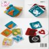 King Cole Baby Knitting Pattern, Double Knit, Sensory Play Blanket and Tassel Book (6011) view 1