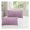 Velvet Decorative Pillow Covers, 2-Pack, Zippered view 1
