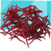 Kisangel 4 cm Plastic Artificial Fishing Lures, Bionic Worm, 50-Pack view 4