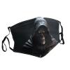 YYHWHJDE Adult Face Masks, Washable, Grim Reaper Pattern, 5-Pack view 2