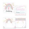 12 Rainbow Invitations for a Girl’s 6th Birthday view 2