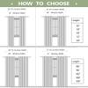 KOUFALL Blackout Thermal Curtains, 239 cm Long view 3