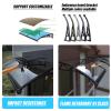 Weatherproof Polycarbonate Awning for Front Doors, 60 x 200 cm view 4