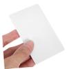 CAXUSD 10 Blank White PVC Cards with Double-Sided Inkjet Coating view 2