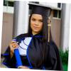 CAXUSD Black Tassel Pendant for Graduation Cap, Blank view 2