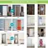 3D Self-Adhesive Door Wallpaper, PVC Door Poster, Waldburg, 100 x 215 cm view 4