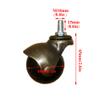 WIPPWER Heavy-Duty Swivel Casters, Office Chair Ball Casters, 2-Inch Wheels (5 pcs, M10) view 2