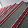 Red PVC Anti-Slip Stair Nosing, Self-Adhesive, 6 cm (2 2/5 in) Wide view 2