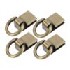 Metal Purse Buckles, 4 Pieces, Sturdy Chain Suitcase Buckles view 1