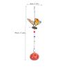 SEWOART Hummingbird Feeder, Hanging Glass Globe Design, Bird Feeder for Garden and Patio view 3