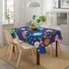 MKNAZ Rectangular Cartoon Sea Fish Tablecloth, 183 x 137 cm view 4