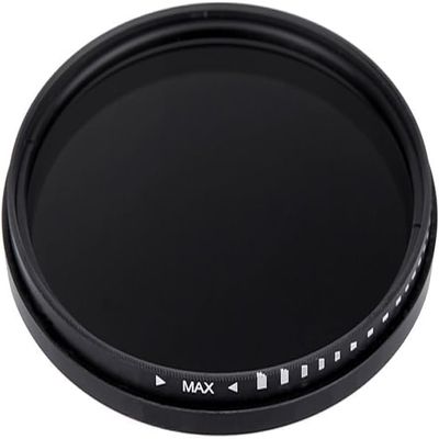 Premium Variable ND Filter (ND2–ND1000) for Sony Alpha DSLR-A850, 49 mm