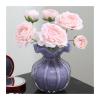 Pink Vintage Glass Flower Vase, Size S view 1