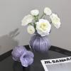 Pink Vintage Glass Flower Vase, Size S view 4