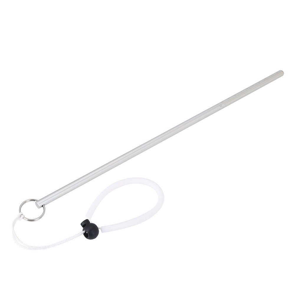 Drfeify Aluminum Alloy Diving Stick with Lanyard, Lobster Touch (Blue)