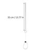 Drfeify Aluminum Alloy Diving Stick with Lanyard, Lobster Touch (Blue) view 4