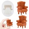 Mini 3D Sofa Silicone Resin Mold for Epoxy Casting view 1