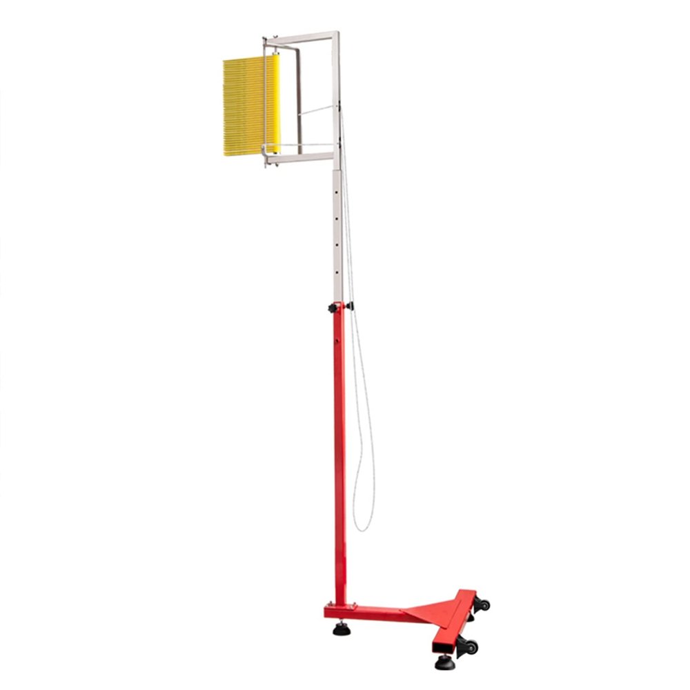 GLJTUO High-Performance Vertical Jump Tester, Volleyball Training Aid, Jump-Height Assessment Tool, Rehabilitation Equipment (Yellow Vanes)