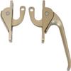 Lockable Window Handle with Up-and-Down Connecting Rod, Gold, Size A view 1
