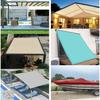 Sun Shade Sail 1.2 x 1.6 m, Sand Yellow view 2