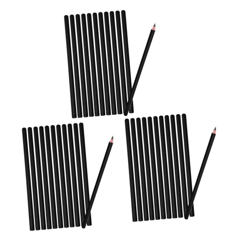 minkissy 36-Piece Handmade Waterproof Permanent Drawing Pencils for Eyebrows, Artists and Salons