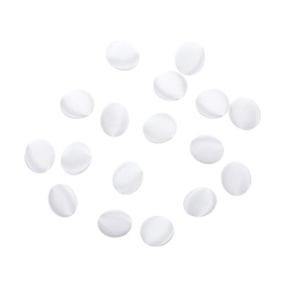 Tofficu 5 Sets of Covered Satin Buttons for Suits and Dresses, 15 Pieces per Set