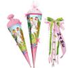 Bibi Blocksberg & Tina School Cone with 3D Glitter, Selectable Size view 1