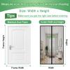 Magnetic Fly Screen Door, Automatic Closing, No Drilling, Black, 170 x 265 cm view 2